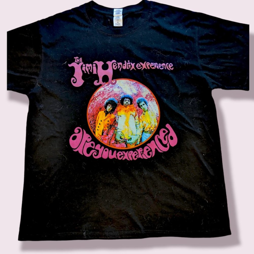Jimi Hendricks Are You Experienced t-shirt..